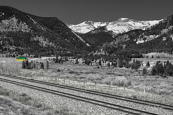Colorado Rocky Mountain Tolland Spring View