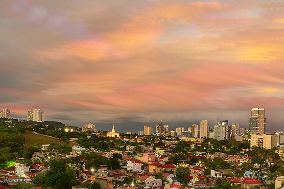 Lahug - Cebu City Skyline Time Lapse Stack