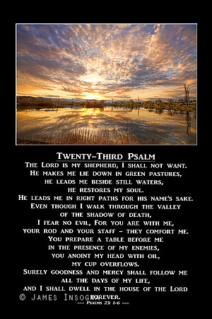 Twenty-Third Psalm Prayer