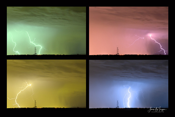 Colorful-Lightning-Thunderstorm-Collage