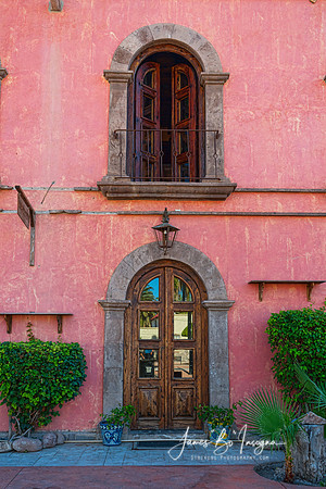 Historic Adobe Architecture in Loreto Baja California