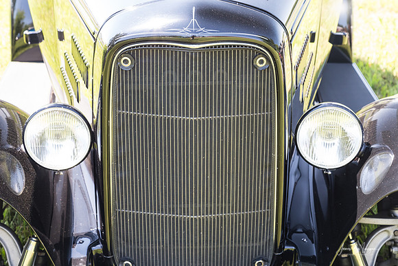 1931 Ford A400 Front Close-Up
