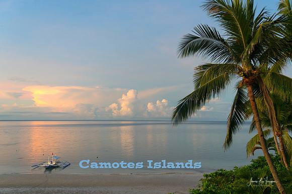 Camotes Islands Calm Peaceful Tropical Morning Poster
