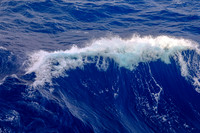 Serenity as the Ocean Waves Gracefully Crest