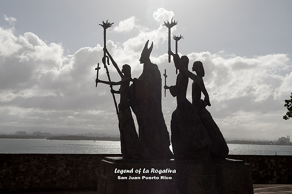 Legend of La Rogativa Poster Postcard