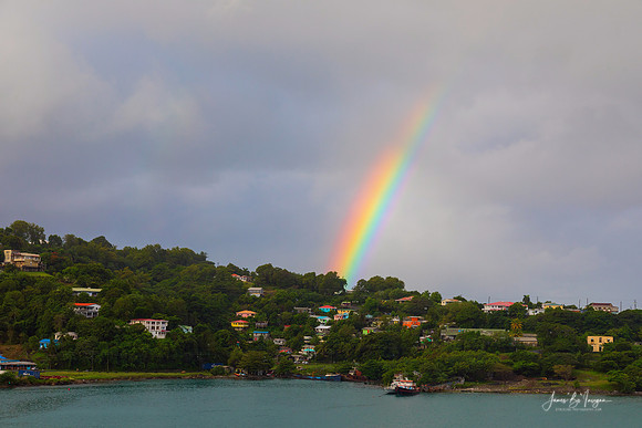 The Splendor of St Lucia Finale of an Intense Rainbow