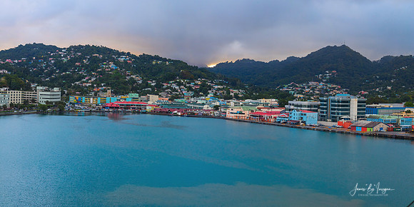 Saint Lucia Castries Panorama Part 2