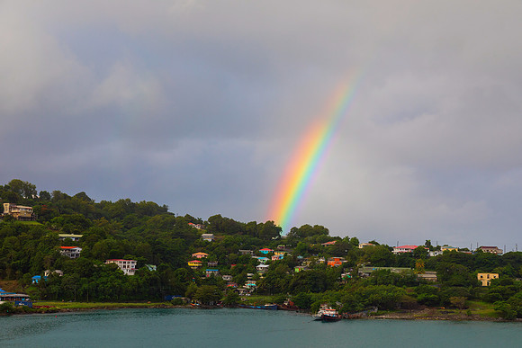 The Splendor of St Lucia Finale of an Intense Rainbow