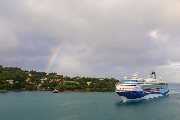 Rainbow - Marella Voyager Cruise Ship - St Lucia