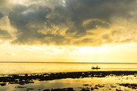 Golden Horizons Drift with the Tide