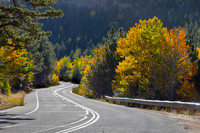 Autumn Journey Winding Through Boulder Countys Canyon Splendor