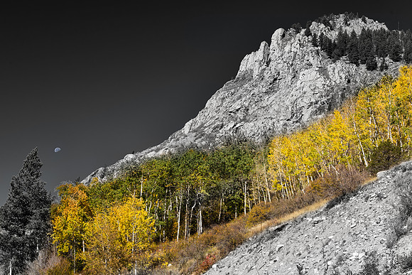 Waning Gibbous Moon Autumn Monarch Pass BWSC