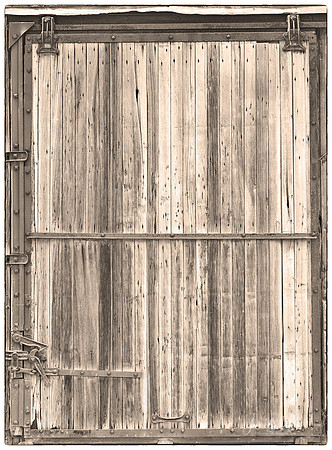 Old_Classic_Colorado_Railroad_Car_Door_BWSepia