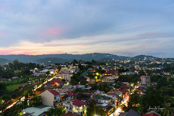 Cebu City Lights Timelapse Photography Stunning 156 Image Stack