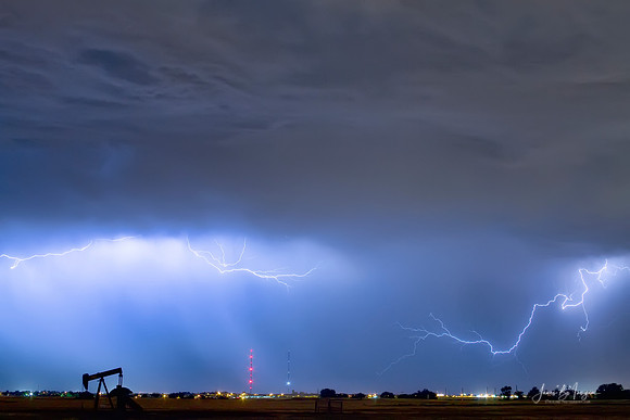 Michelangelo Lightning Strikes Oil