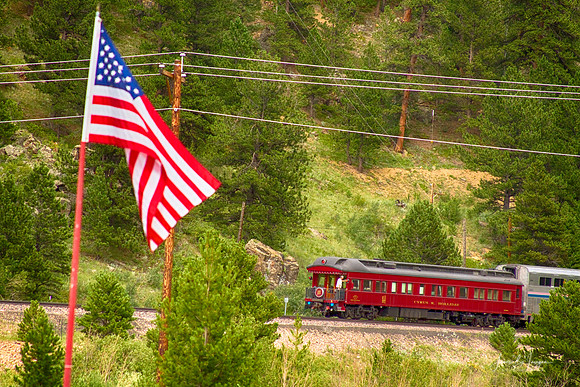 Cyrus_K_Holliday_Rail_Car_USA_Flag