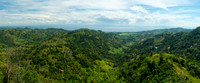 Panoramic View of Negros Oriental Mountains and Ocean to Cebu