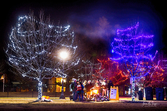 Christmas_Bonfire_Park_Gathering_Watercolor