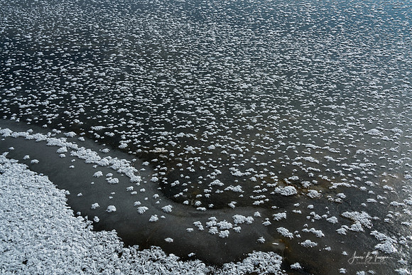 Snow And Ice Abstract