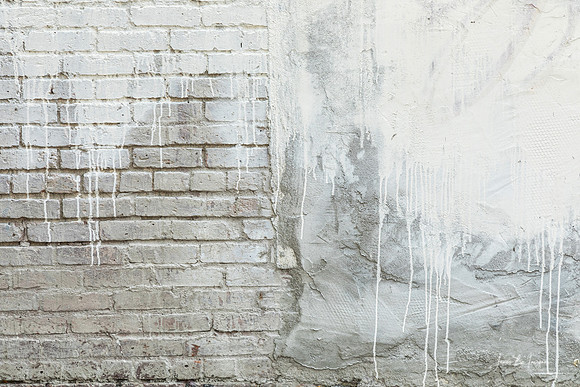 Bricks-Texture-White-Paint-Dripping-Grunge-Background