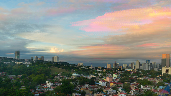 Lahug - Cebu City Sunset - A 41-Image Timed Stack Masterpiece