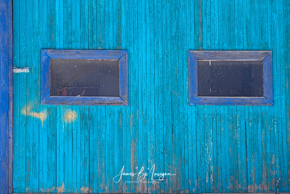 Old_Blue_Rustic_Country_Wood_Garage_Door